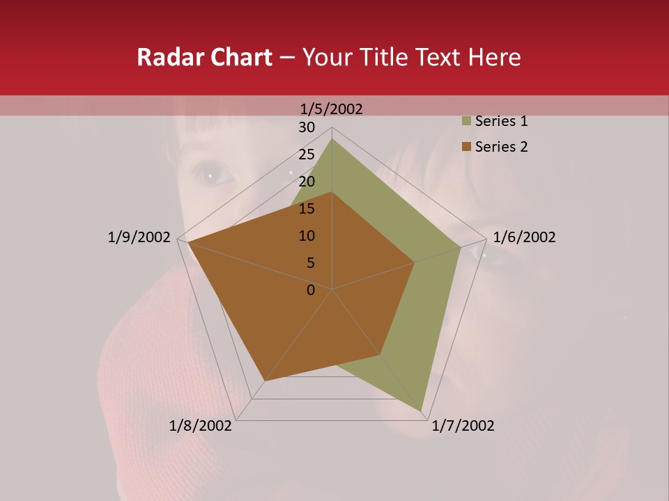 Cute Daughter Pretty PowerPoint Template