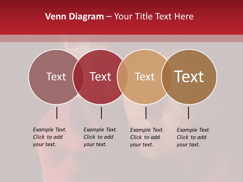 Cute Daughter Pretty PowerPoint Template