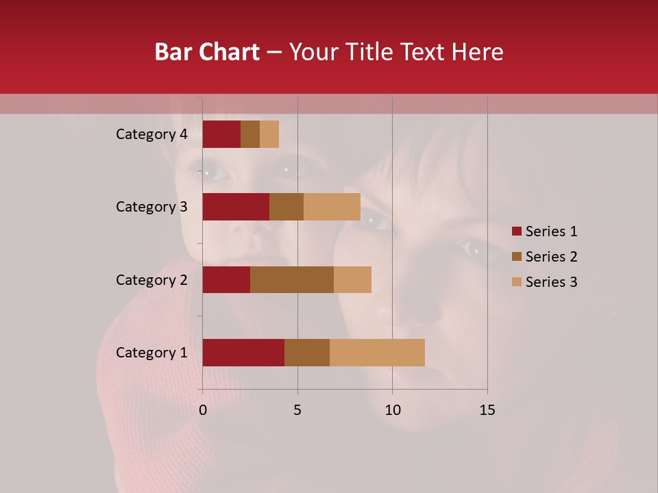 Cute Daughter Pretty PowerPoint Template