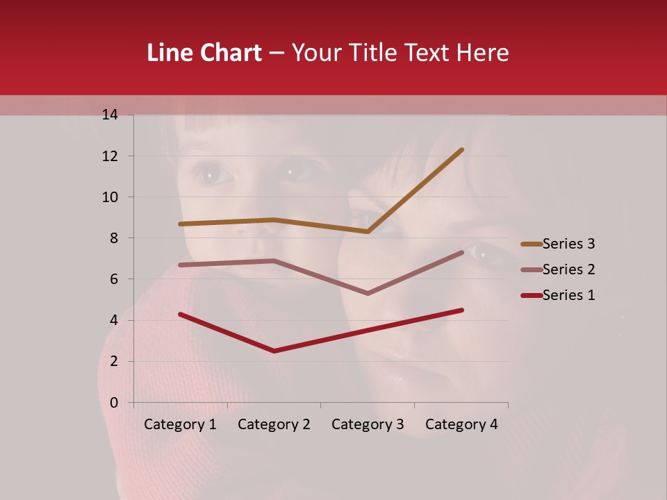 Cute Daughter Pretty PowerPoint Template