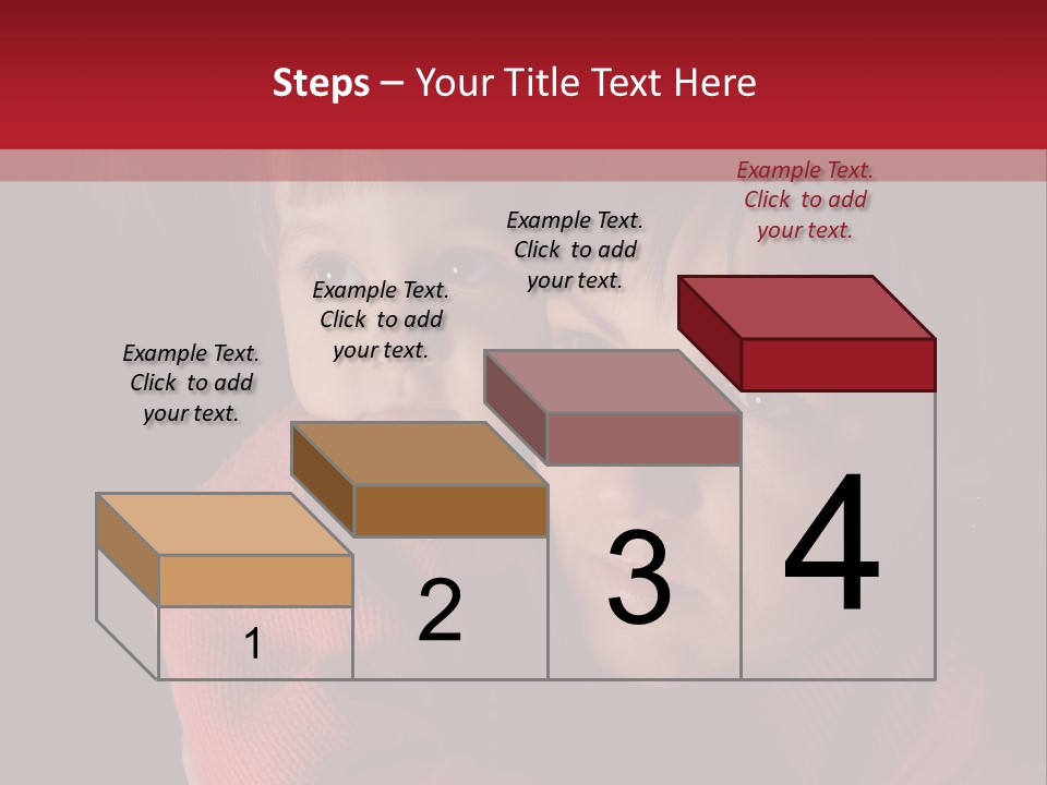 Cute Daughter Pretty PowerPoint Template