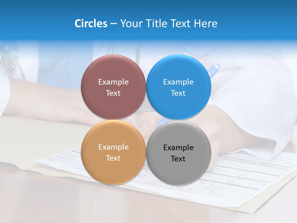 Woman Prescription Human PowerPoint Template