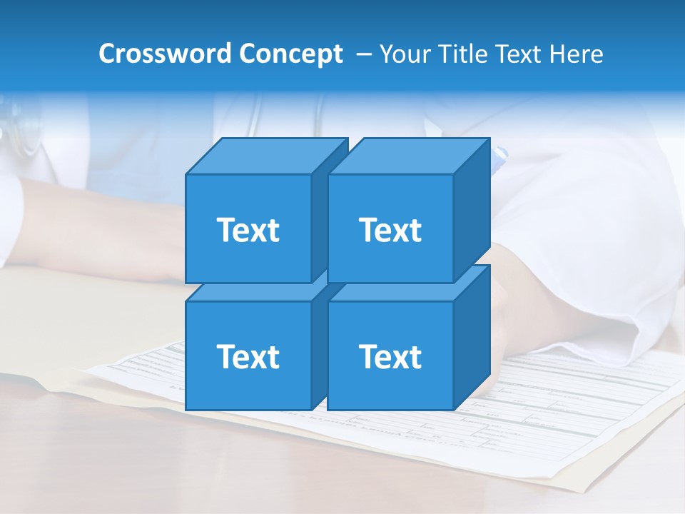 Woman Prescription Human PowerPoint Template