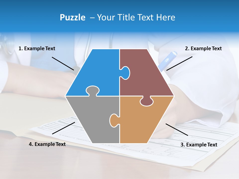 Woman Prescription Human PowerPoint Template