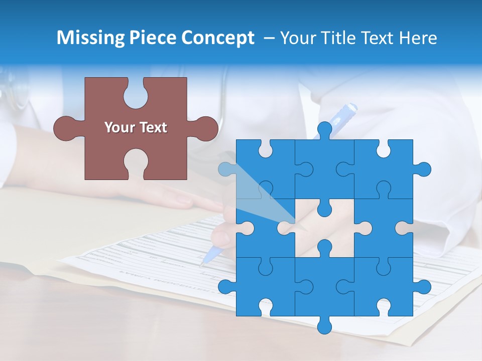 Woman Prescription Human PowerPoint Template