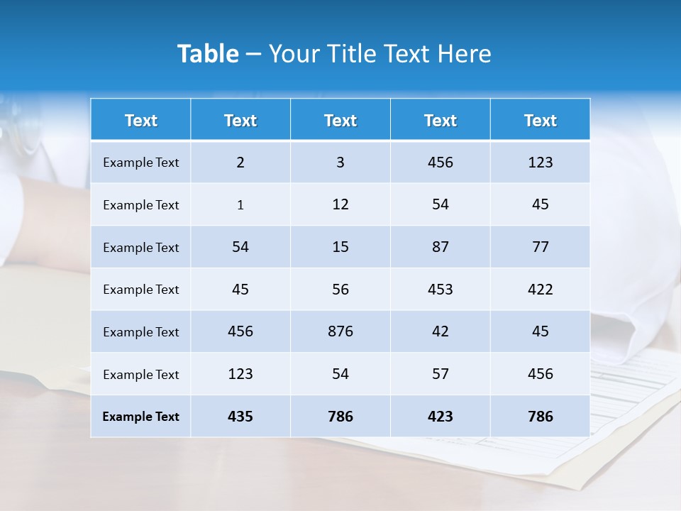 Woman Prescription Human PowerPoint Template