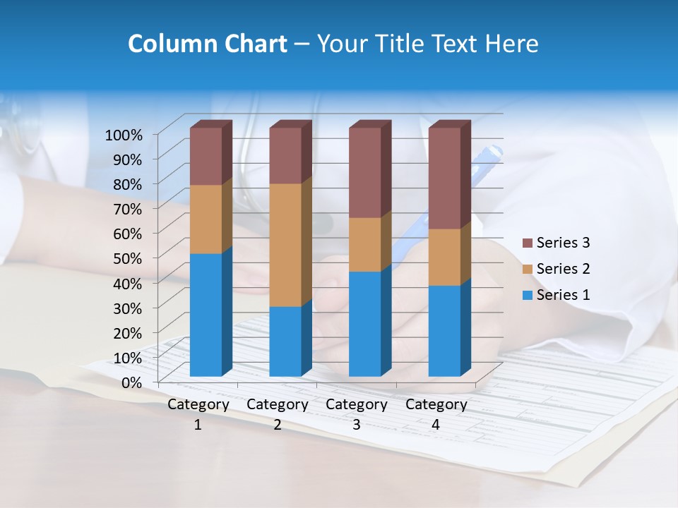 Woman Prescription Human PowerPoint Template