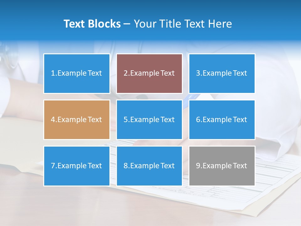 Woman Prescription Human PowerPoint Template