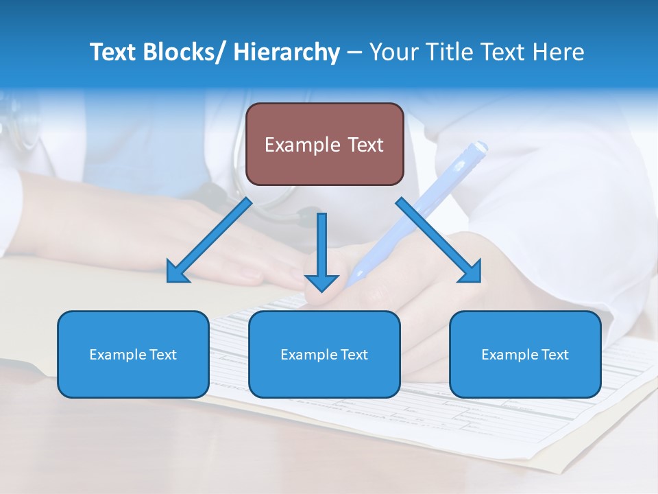 Woman Prescription Human PowerPoint Template