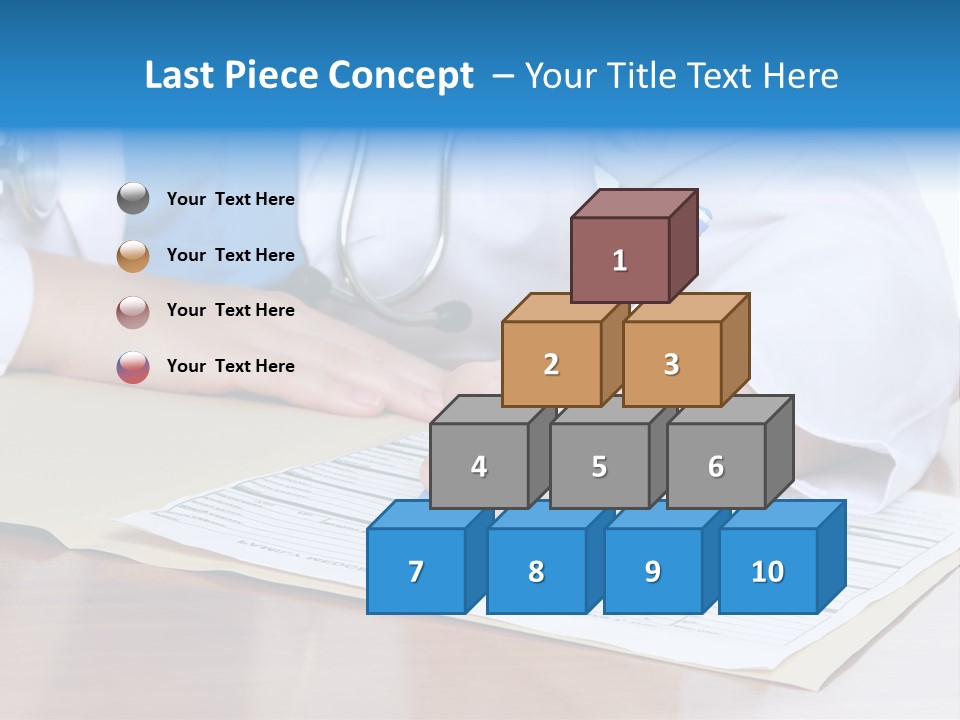 Woman Prescription Human PowerPoint Template