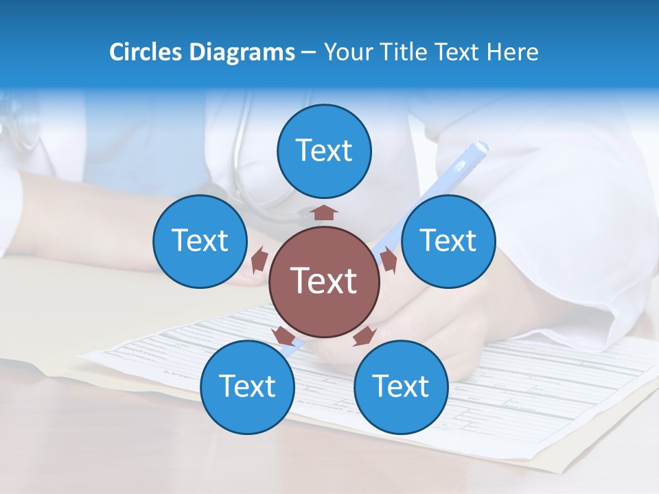 Woman Prescription Human PowerPoint Template