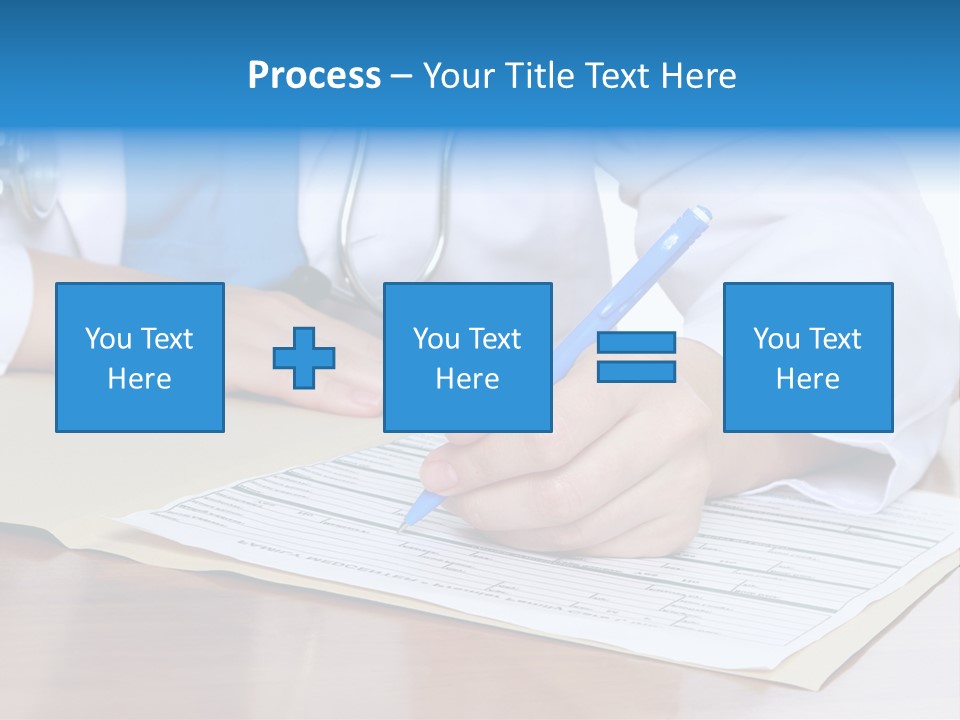Woman Prescription Human PowerPoint Template