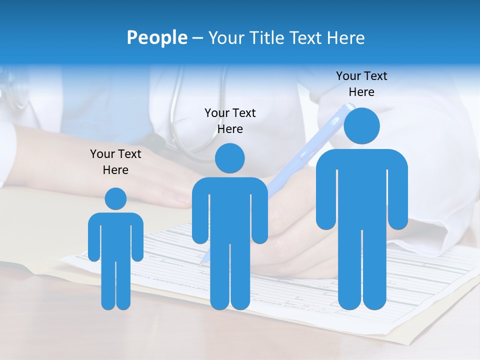 Woman Prescription Human PowerPoint Template