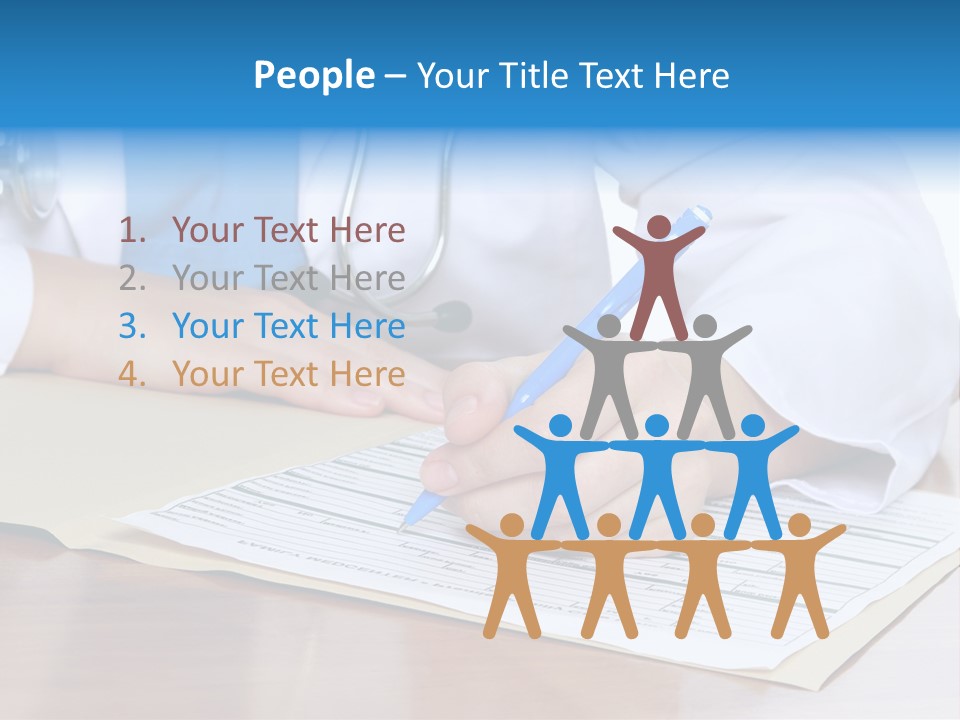 Woman Prescription Human PowerPoint Template