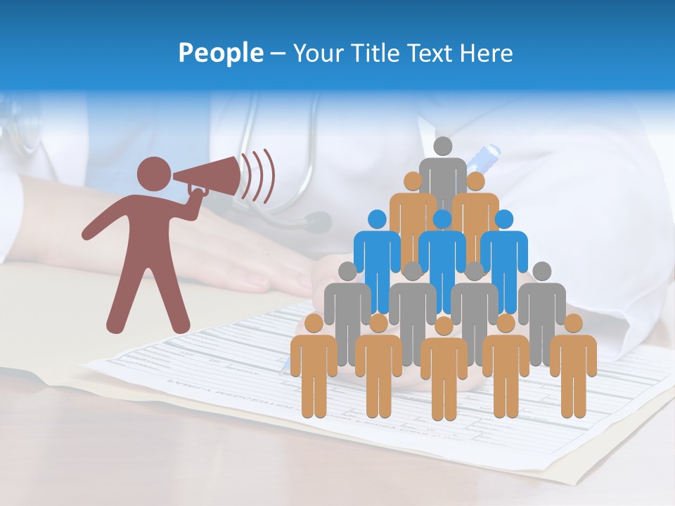 Woman Prescription Human PowerPoint Template