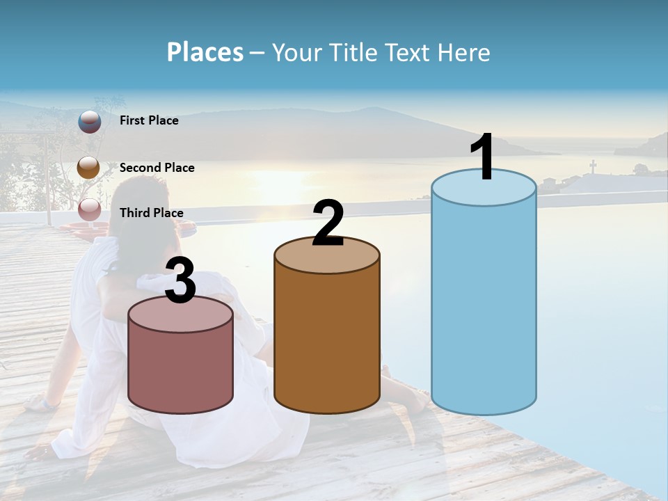 Sea Love Male PowerPoint Template