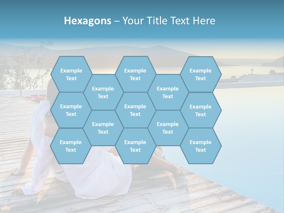 Sea Love Male PowerPoint Template