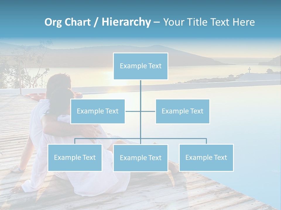 Sea Love Male PowerPoint Template