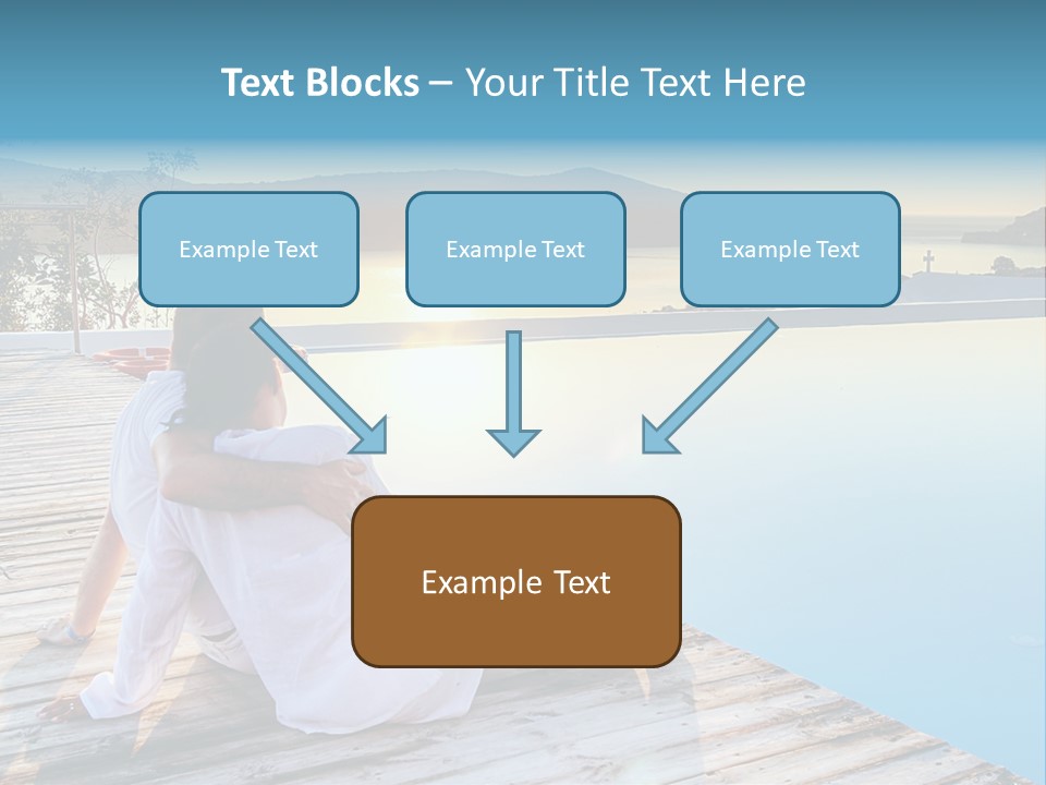 Sea Love Male PowerPoint Template