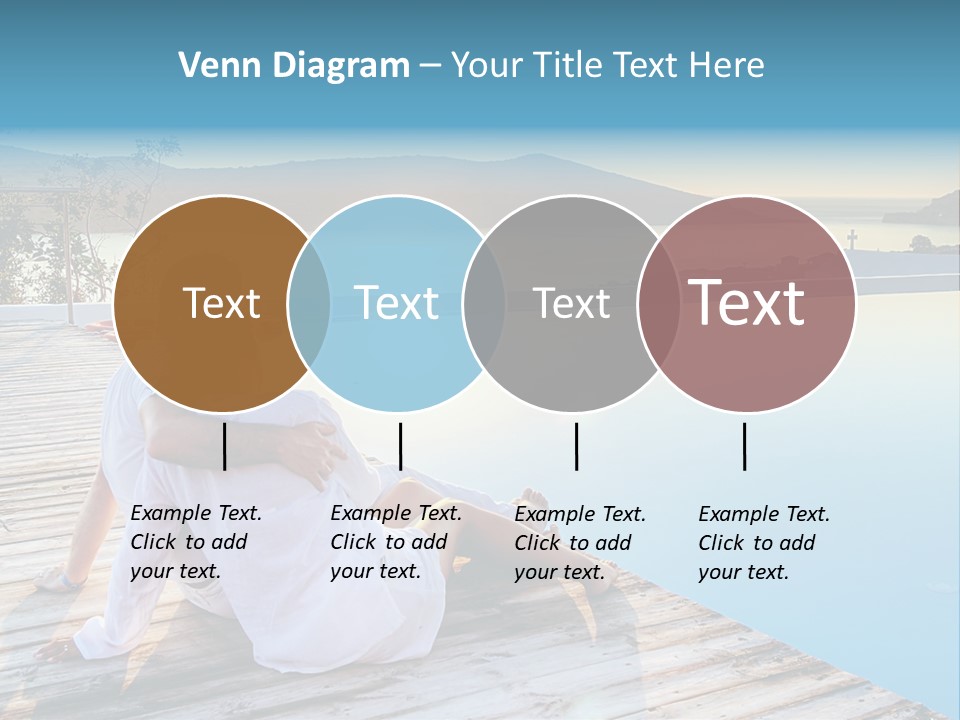 Sea Love Male PowerPoint Template