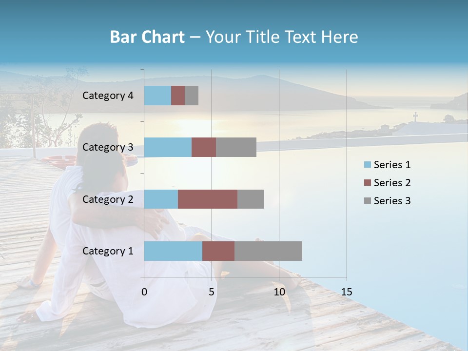 Sea Love Male PowerPoint Template
