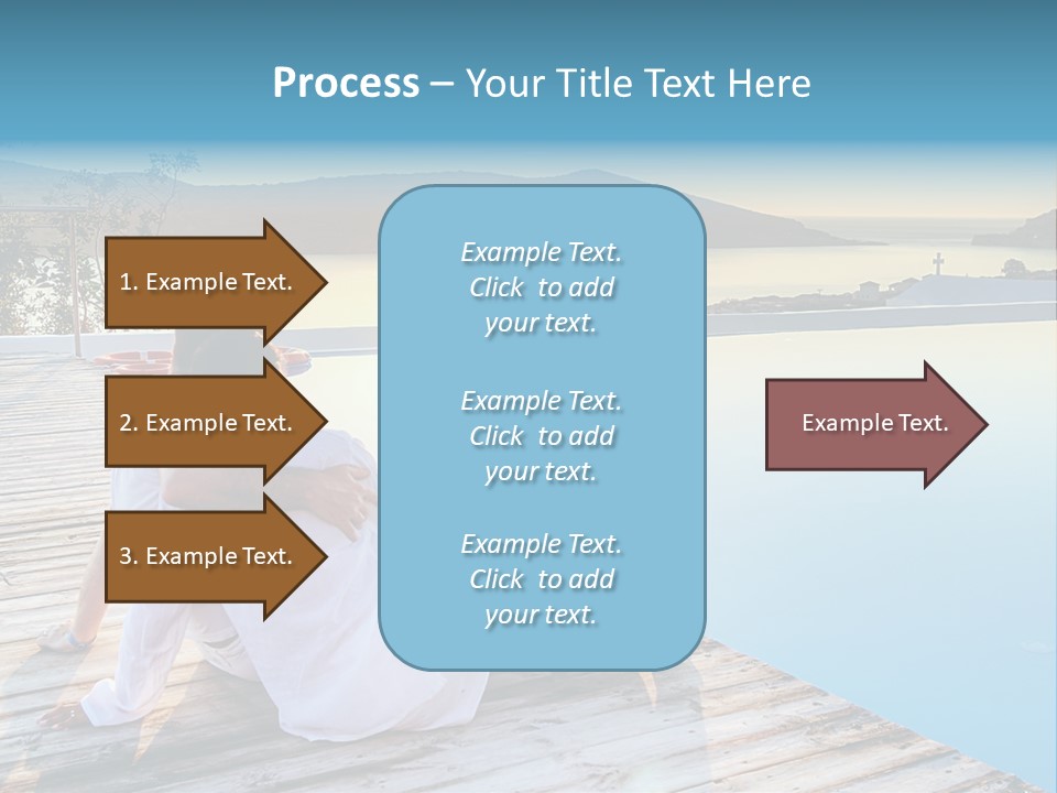 Sea Love Male PowerPoint Template