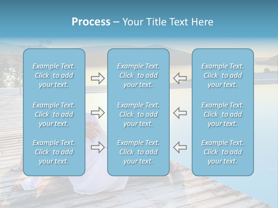 Sea Love Male PowerPoint Template