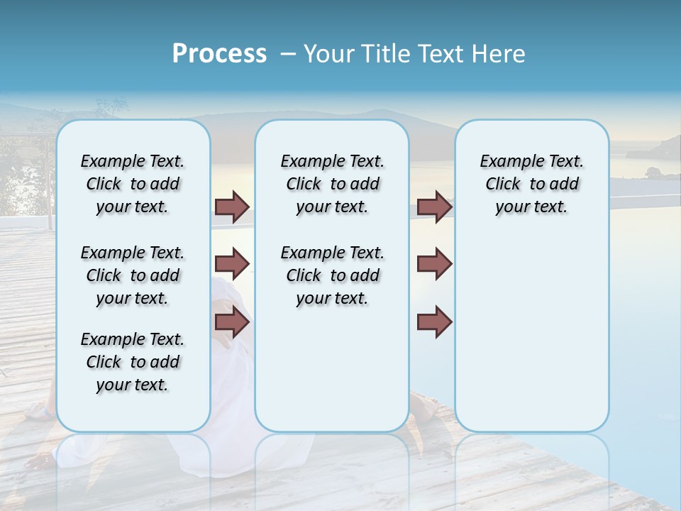 Sea Love Male PowerPoint Template