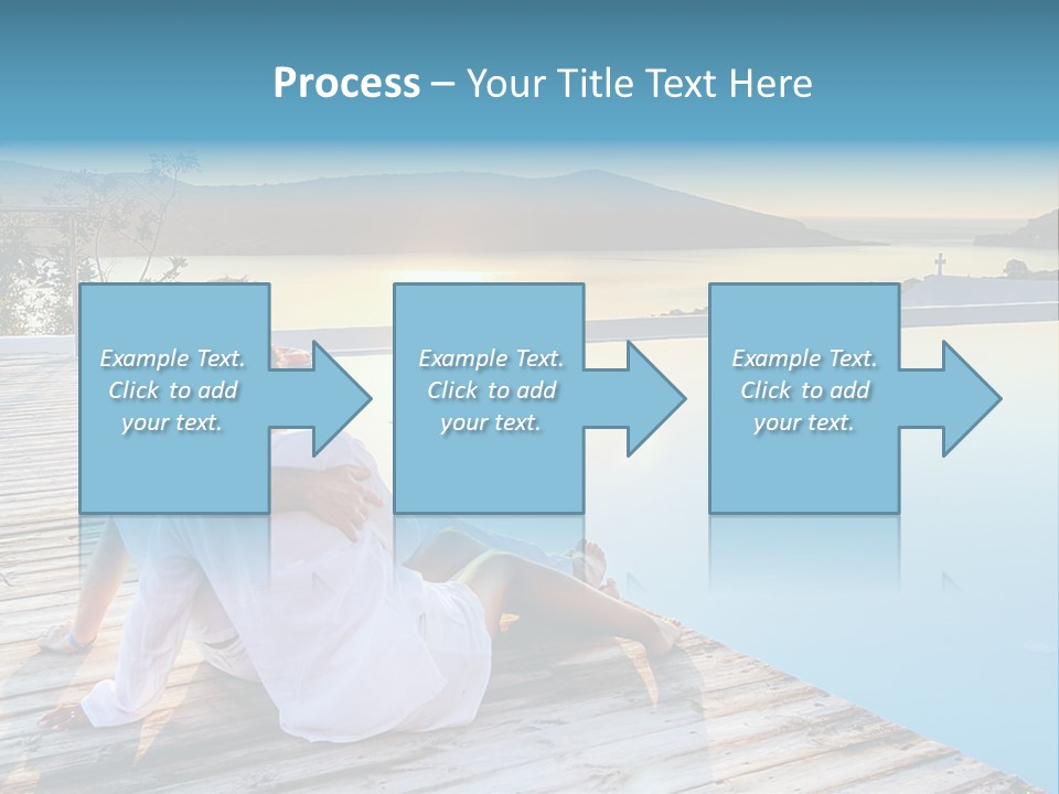 Sea Love Male PowerPoint Template