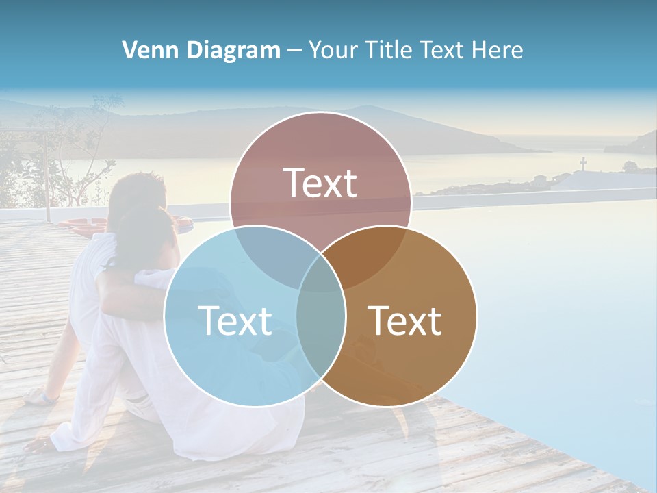 Sea Love Male PowerPoint Template