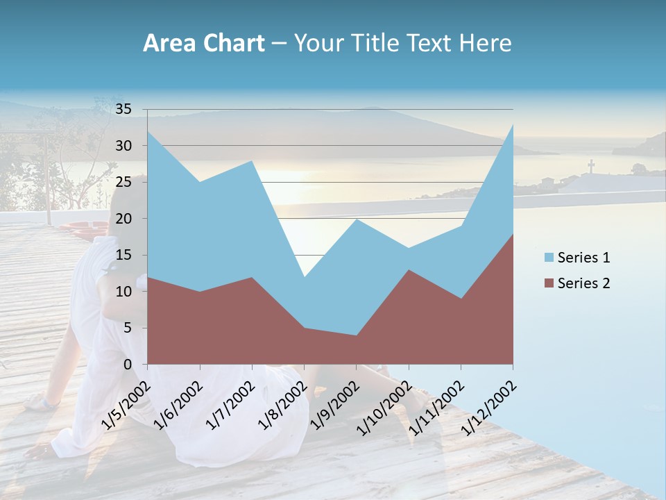 Sea Love Male PowerPoint Template
