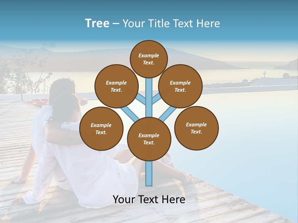 Sea Love Male PowerPoint Template