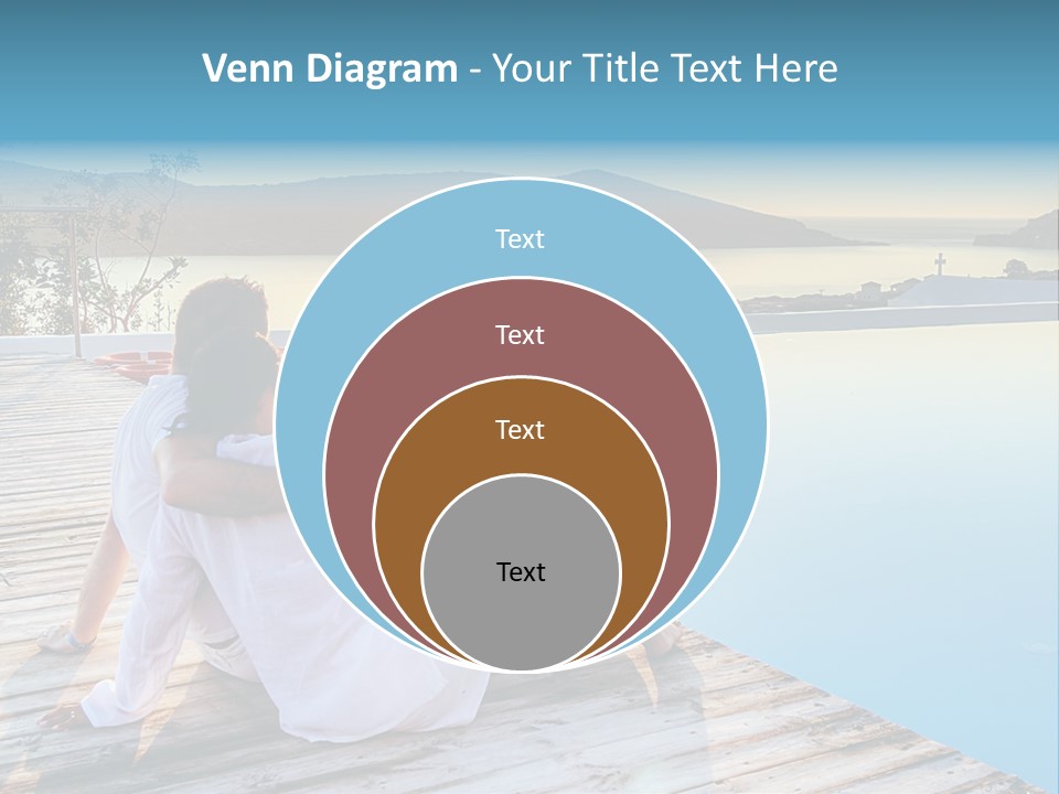 Sea Love Male PowerPoint Template