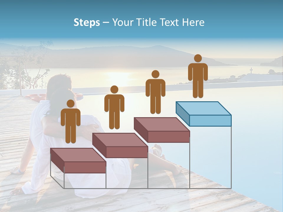 Sea Love Male PowerPoint Template