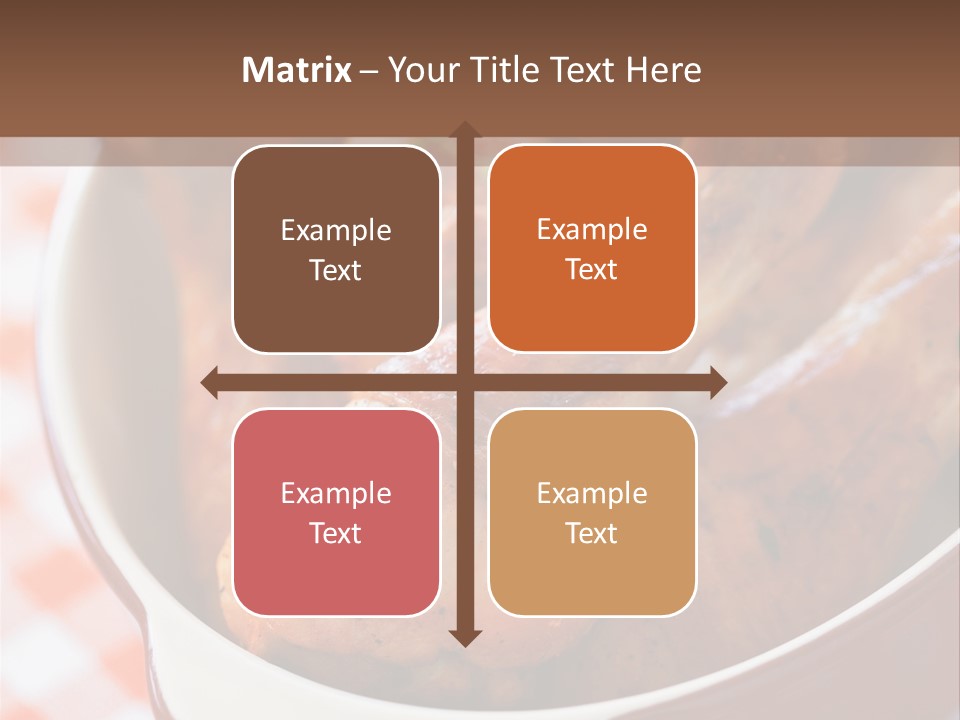 Ceramics Food Thyme PowerPoint Template