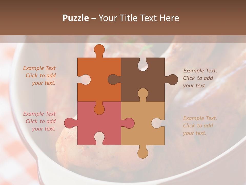 Ceramics Food Thyme PowerPoint Template