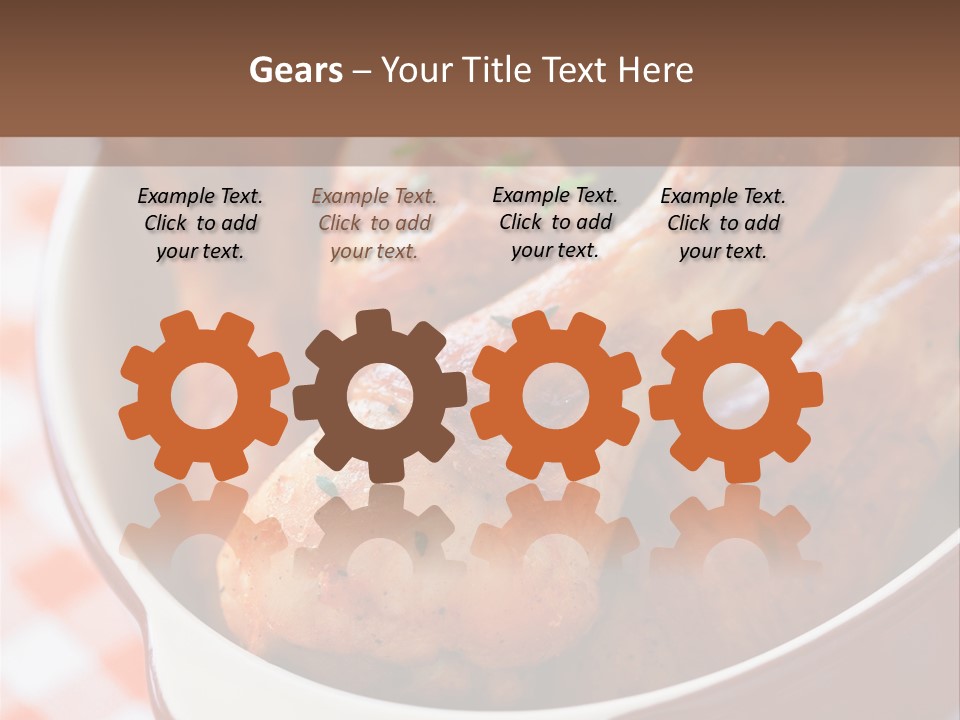 Ceramics Food Thyme PowerPoint Template