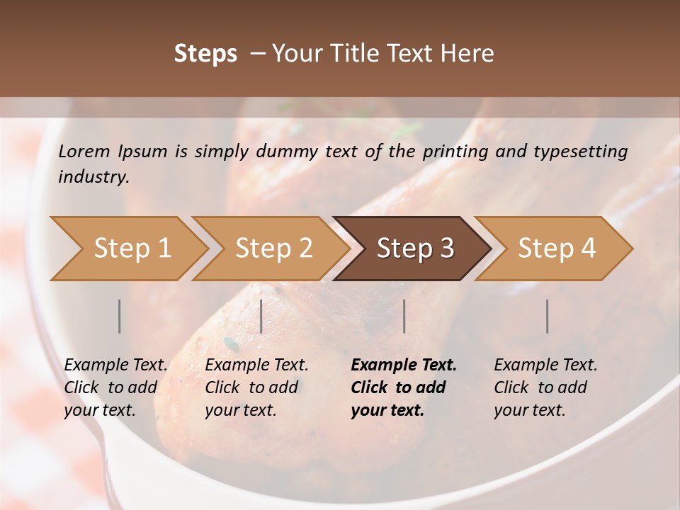 Ceramics Food Thyme PowerPoint Template