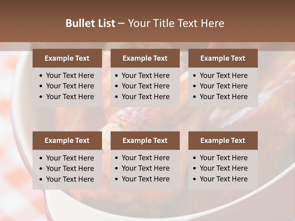 Ceramics Food Thyme PowerPoint Template