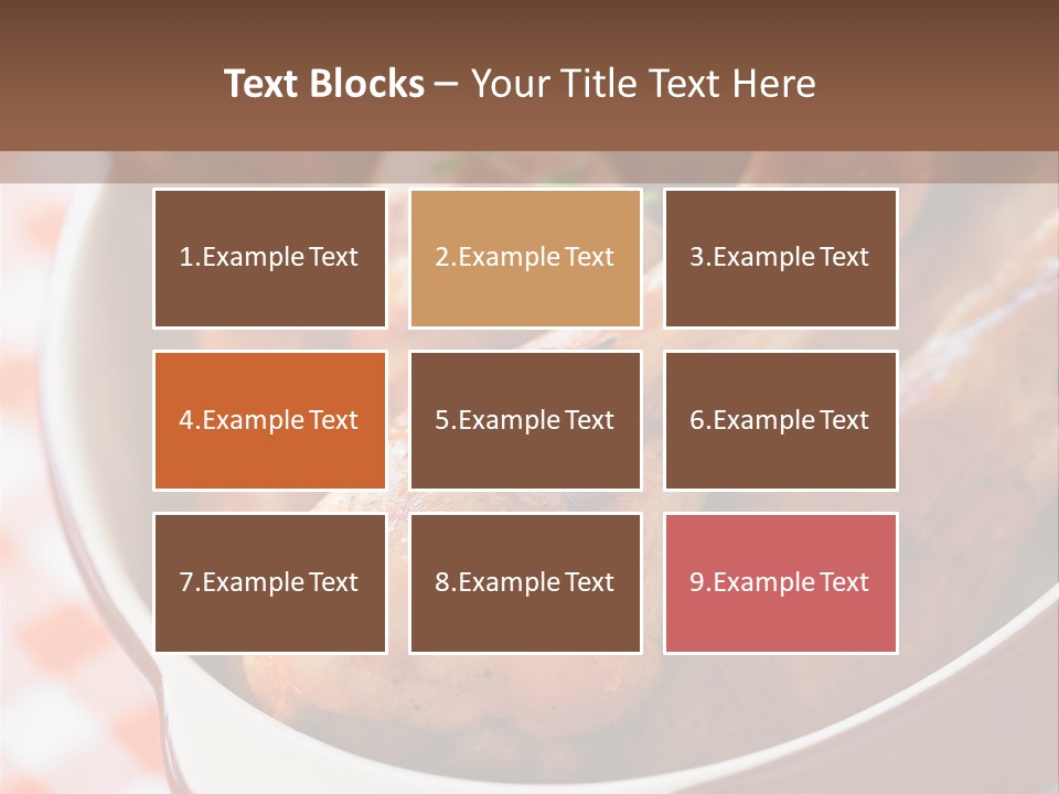 Ceramics Food Thyme PowerPoint Template