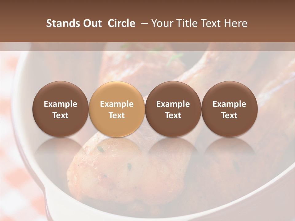 Ceramics Food Thyme PowerPoint Template