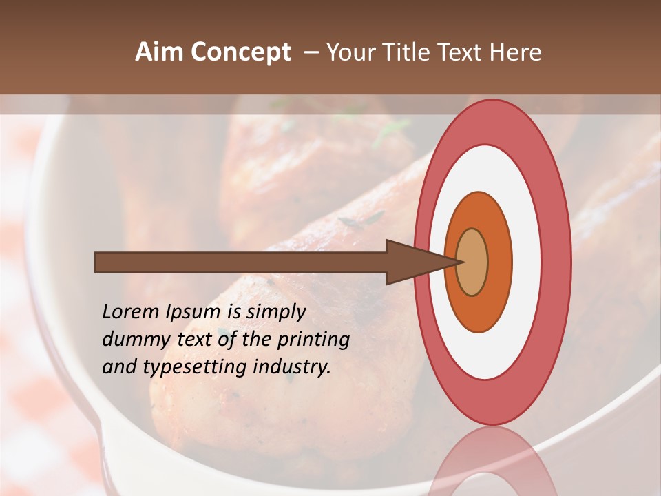 Ceramics Food Thyme PowerPoint Template