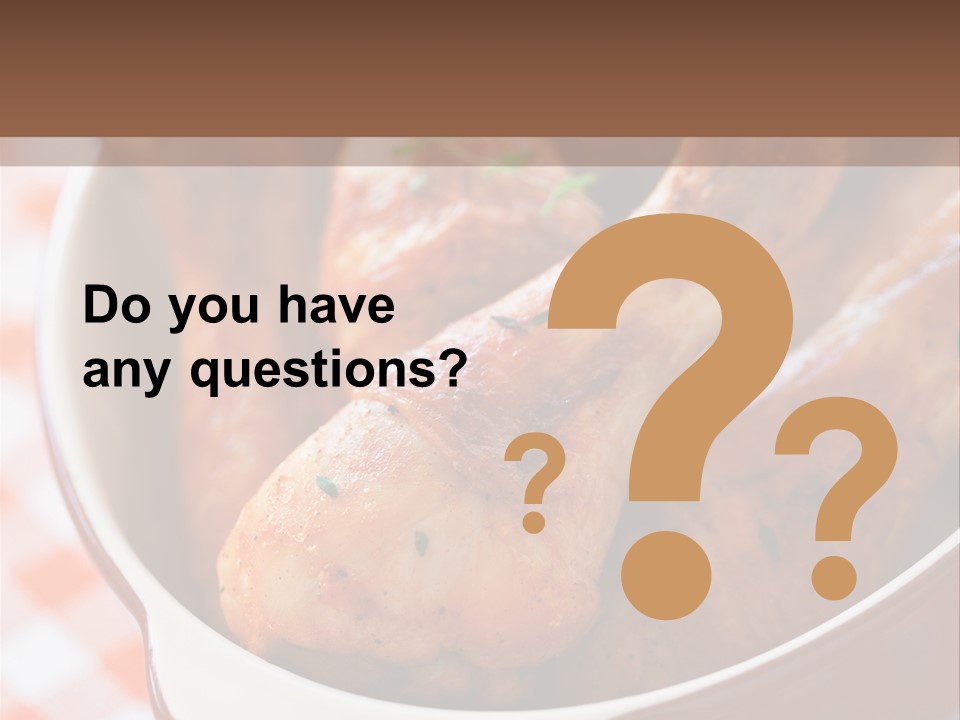 Ceramics Food Thyme PowerPoint Template