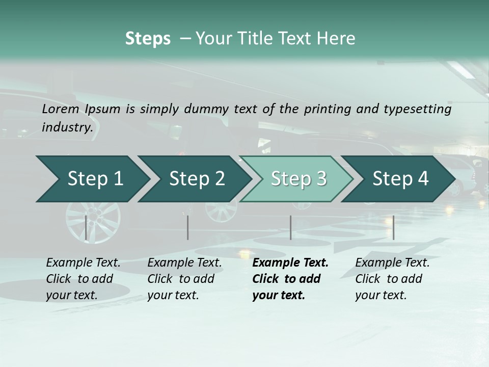 Car Full Covered PowerPoint Template