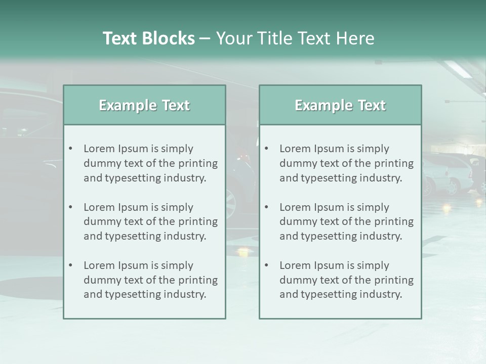 Car Full Covered PowerPoint Template