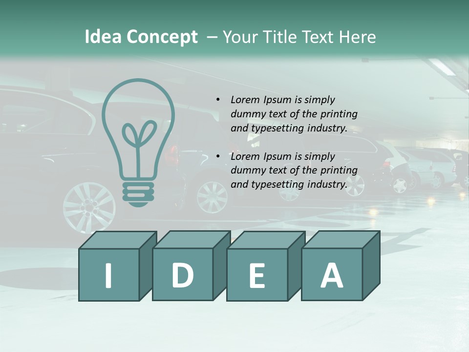Car Full Covered PowerPoint Template