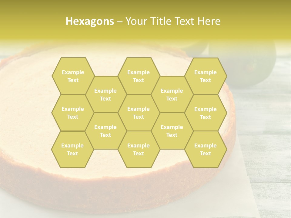 Tart Brown Pie PowerPoint Template