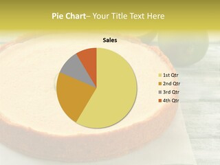 Tart Brown Pie PowerPoint Template