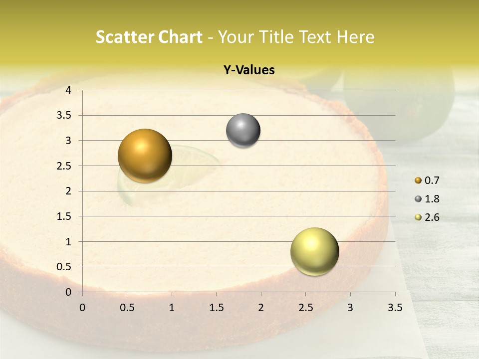 Tart Brown Pie PowerPoint Template