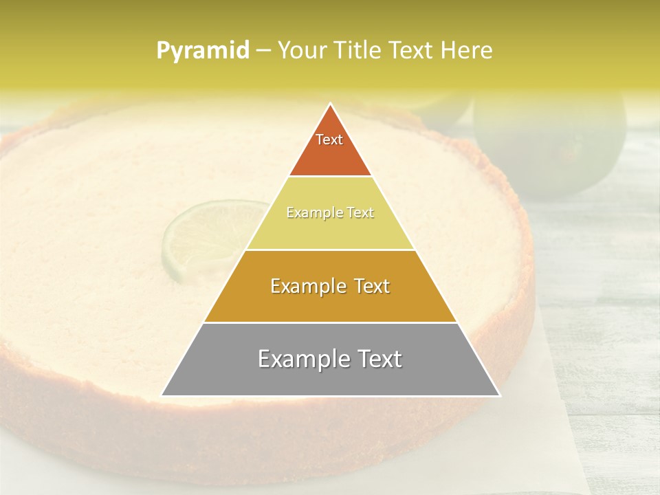 Tart Brown Pie PowerPoint Template